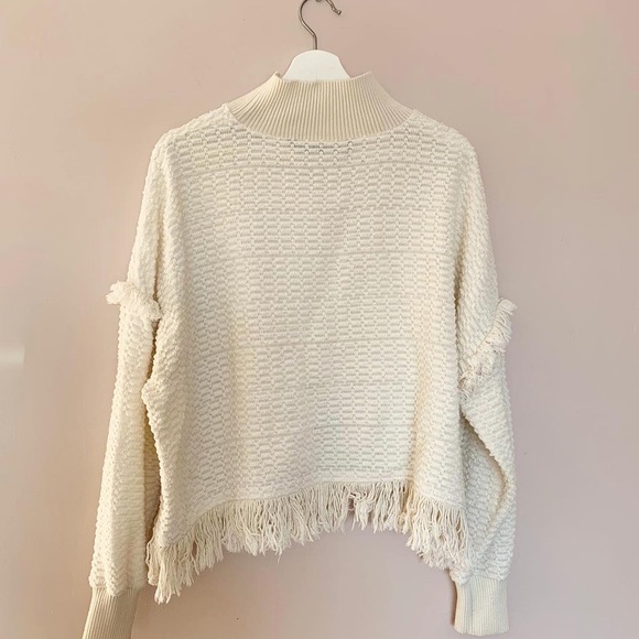 ZARA Cream Turtleneck - Picture 3 of 5
